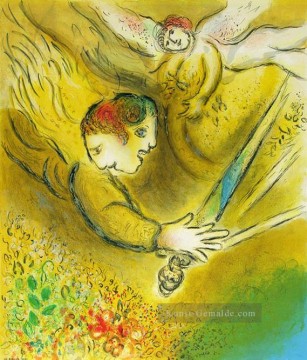 engel Ölbilder verkaufen - Der Engel des Gerichts Lithographie MC Jewish